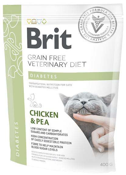 BRIT VD Diabetes pentru pisici, reglarea aportului de glucoza 400g