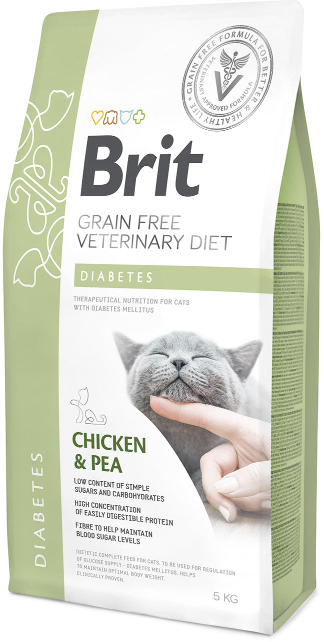 BRIT VD Diabetes pentru pisici, reglarea aportului de glucoza 5kg