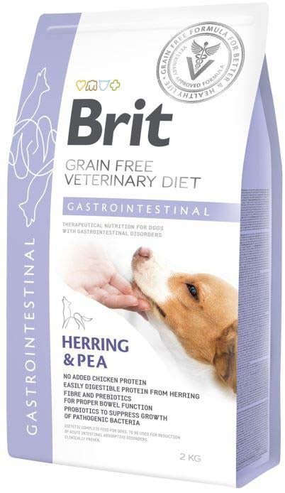 BRIT VD Gastrointestinal caini, reducerea tulburarilor intestinale 2kg