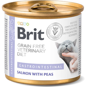 BRIT VD Gastrointestinal Conserva pt. pisici, tulburari gastrointestinale 200g