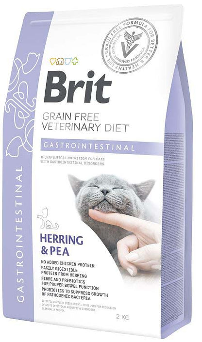 BRIT VD Gastrointestinal pentru pisici, reducerea tulburarilor intestinale 2kg