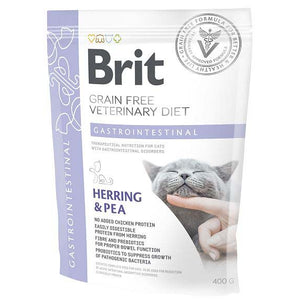 BRIT VD Gastrointestinal pentru pisici, reducerea tulburarilor intestinale 400g