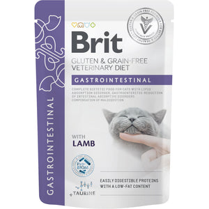 BRIT VD Gastrointestinal Plic pentru pisici, tulburari gastrointestinale 85g