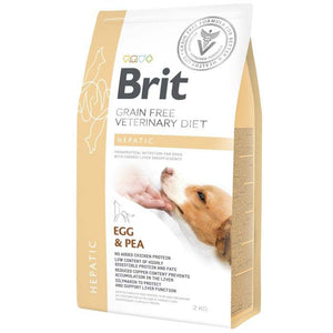 BRIT VD Hepatic pentru caini, sprijinirea functiei hepatice 2kg