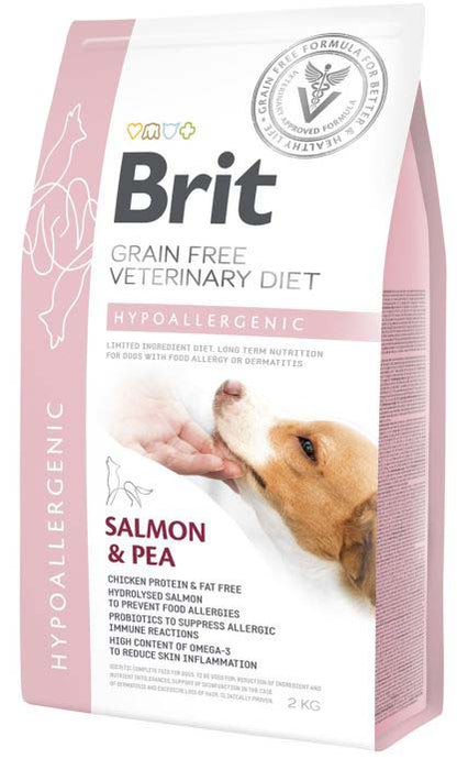 BRIT VD Hypoallergenic pentru caini, reducerea intolerantei la hrana 2kg