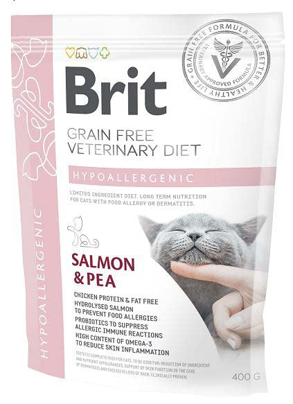 BRIT VD Hypoallergenic pentru pisici, reducerea intoleranţei la hrană - Maxi-Pet.ro
