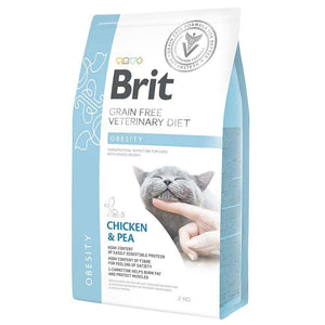 BRIT VD Obesity pentru pisici, reducerea greutatii corporale excesive 2kg
