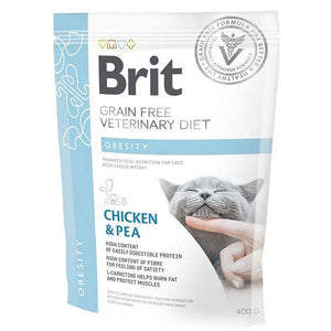 BRIT VD Obesity pentru pisici, reducerea greutatii corporale excesive 400g
