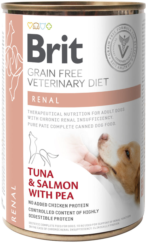 BRIT VD Renal Conserva pentru caini, sustinerea functiei renale 400g