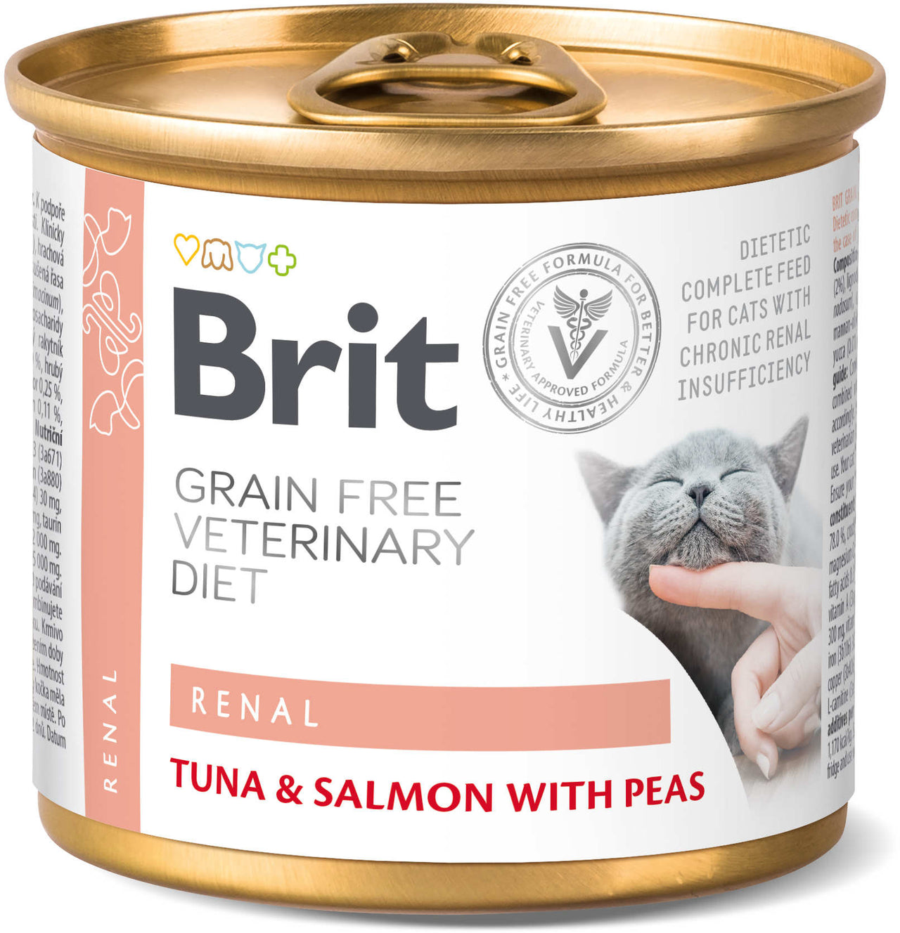 BRIT VD Renal Conserva pentru pisici, sustinerea functiei renale 200g