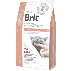 BRIT VD Renal pentru pisici, sustinerea functiei renale 2kg