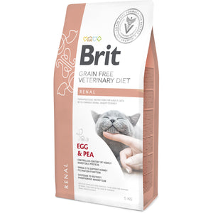 BRIT VD Renal pentru pisici, sustinerea functiei renale 5kg