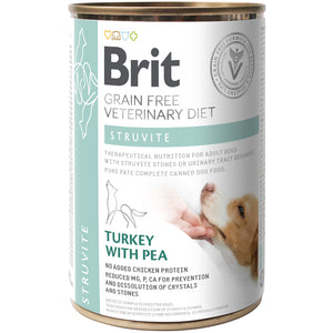 BRIT VD Struvite Conserva caini, reducerea recurentei pietrelor struvite 400g