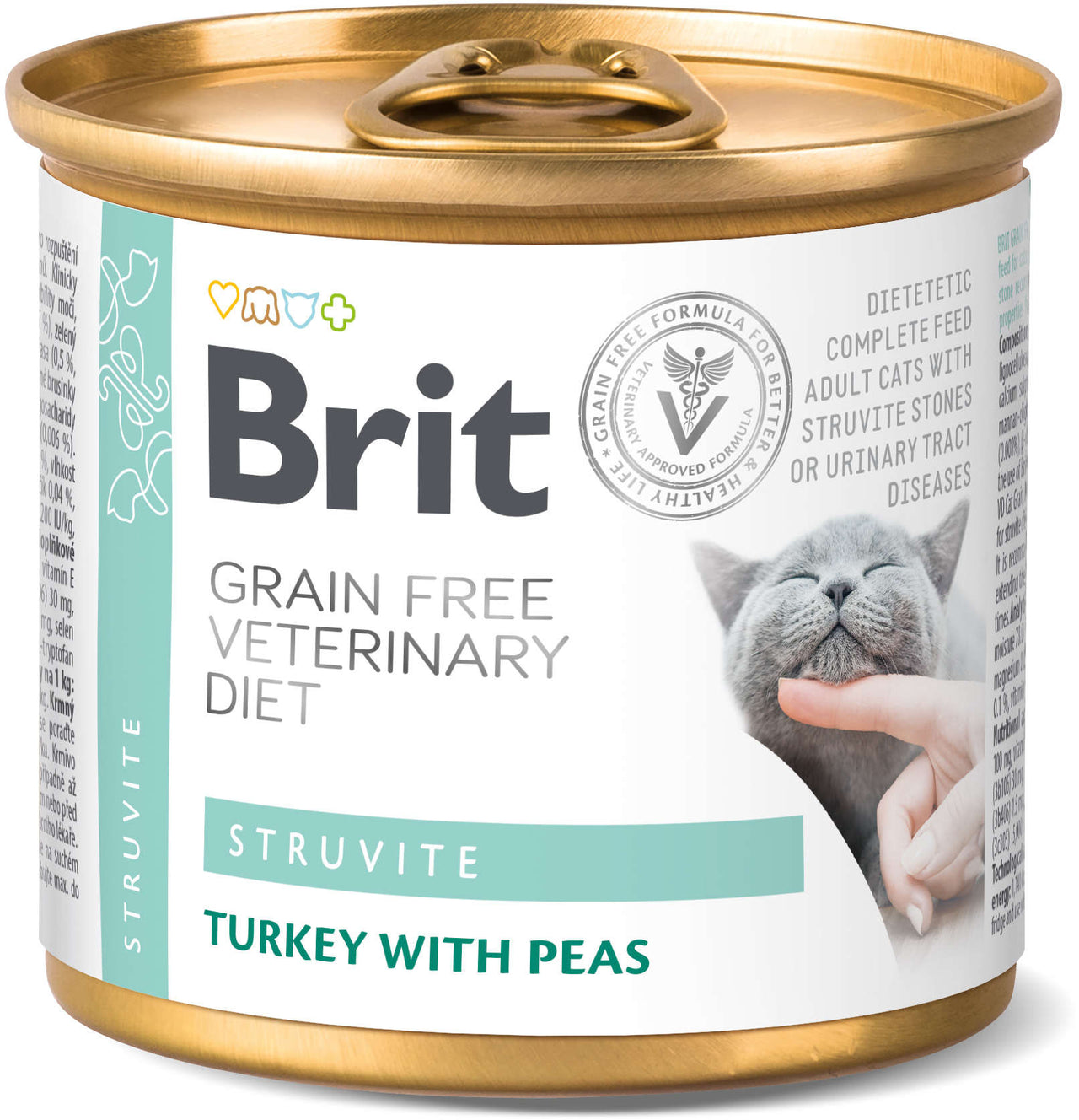 BRIT VD Struvite Conserva pt. pisici, reducerea recurentei struvitilor 200g