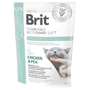 BRIT VD Struvite pentru pisici, reducerea recurentei pietrelor struvite 400g