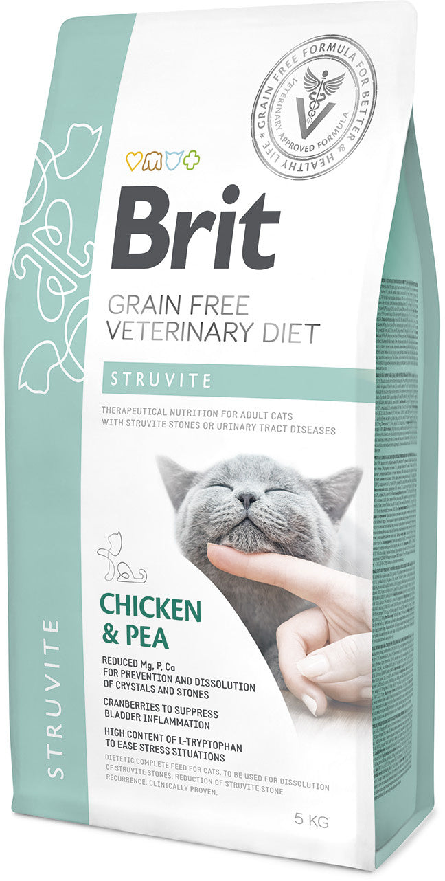 BRIT VD Struvite pentru pisici, reducerea recurentei pietrelor struvite 5kg