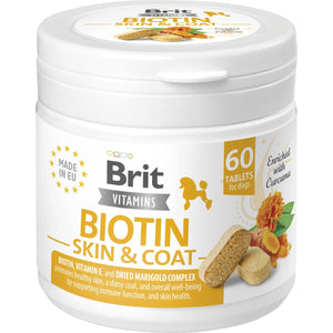 BRIT Vitamins Biotin Skin & Coat Care recompensa functionala pentru caini 120g