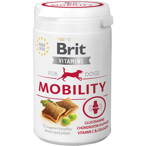 BRIT Vitamins Mobility, recompensa functionala semi-umeda pentru caini 150g