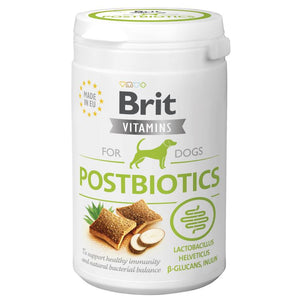 BRIT Vitamins Postbiotics, recompensa functionala semi-umeda pentru caini 150g