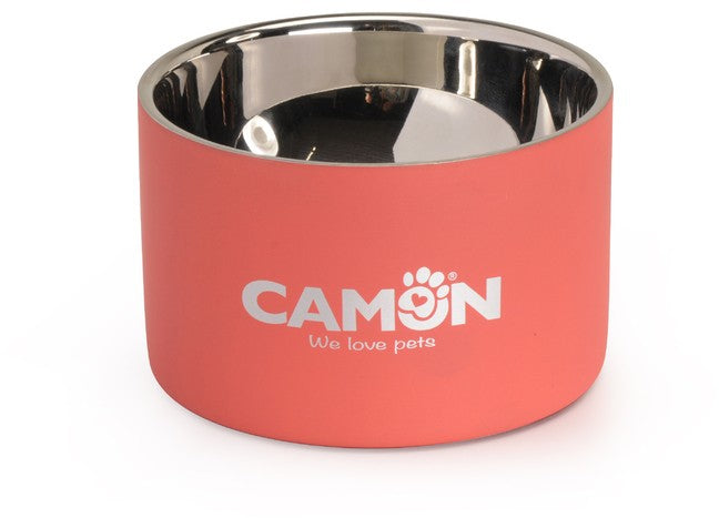 CAMON Bol pentru caini, din otel cu perete dublu