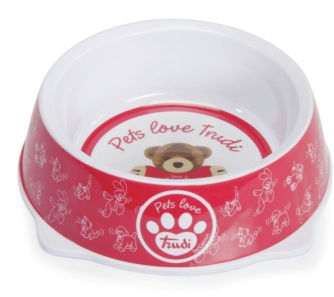 CAMON Bol pentru caini si pisici TRUDI, din melamina, 21,5cm, 1700 ml