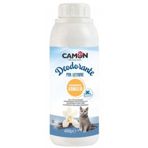 CAMON Dezodorizant cu aroma de vanilie pentru curatarea litierei 400g