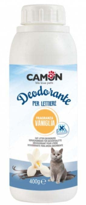CAMON Dezodorizant cu aroma de vanilie pentru curatarea litierei 400g