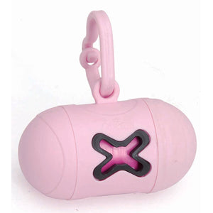 CAMON Dispenser pungi pentru excremente de caine City Go roz 