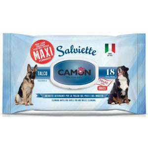 CAMON MAXI Servetele pentru curatare, cu pudra de talc 18 bucati