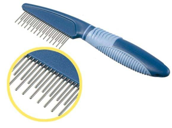 CAMON Pieptan ergonomic cu 29 de dinti alternanti rotativi