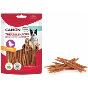 CAMON Recompensa pentru caini Sticks Rata, pentru caini peste 4 luni, 80g