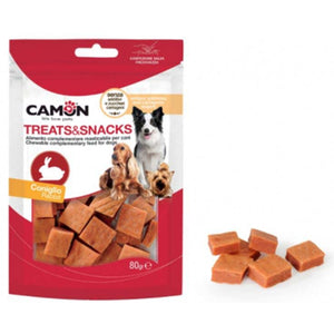 CAMON Recompense caini Big Bites, cu Iepure, pentru caini peste 4 luni, 80g