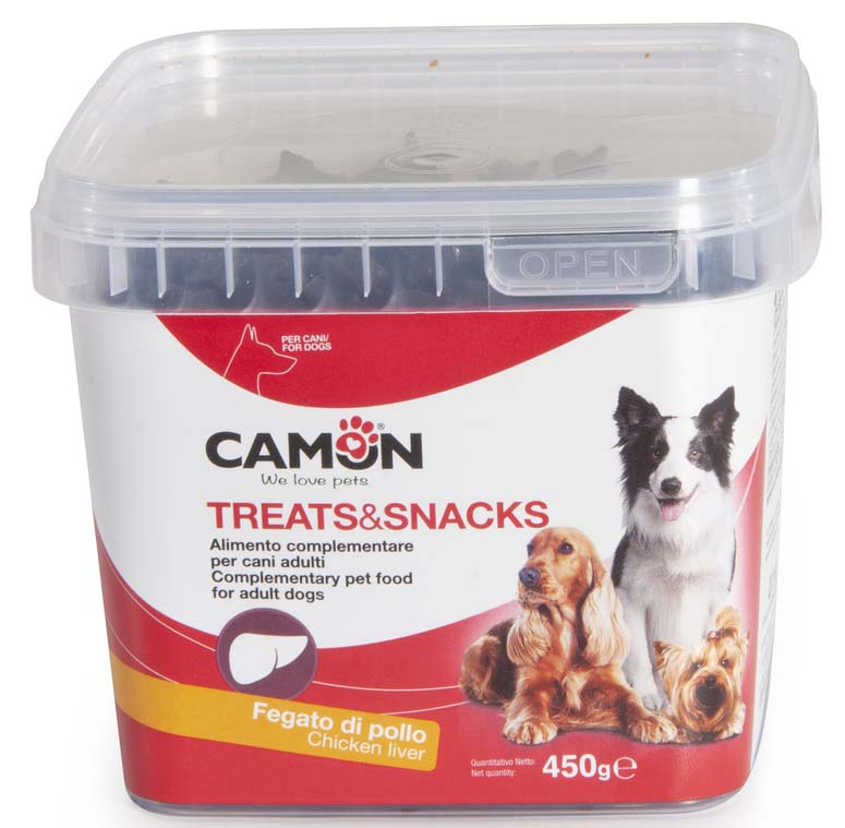 CAMON Recompense câini Snackbox, steluţe cu ficat,450g - Maxi-Pet.ro