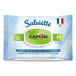 CAMON Servetele pentru curatare, cu Aloe Vera si Ylang-Ylang 40 bucati