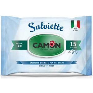 CAMON Servetele umede pentru toaletarea ochilor 15 bucati