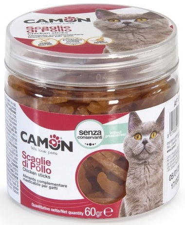 CAMON Snack pentru pisici, Sticks pui, 60g - Maxi-Pet.ro