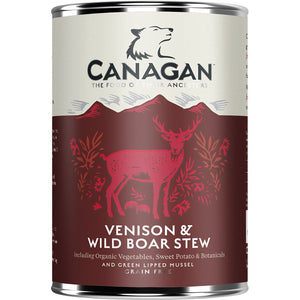 CANAGAN Conserva pentru caini, cu Vanat si Mistret 400g