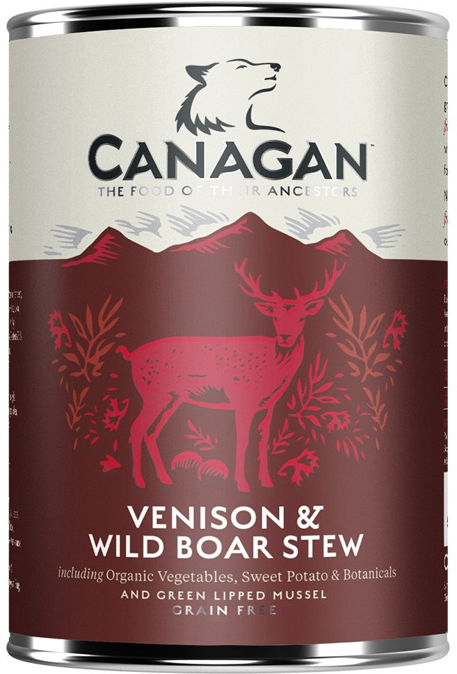 CANAGAN Conserva pentru caini, cu Vanat si Mistret 400g