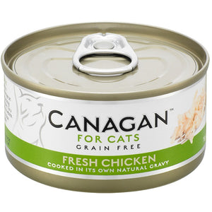 CANAGAN Conserva pentru pisici, cu Pui 75g