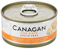 CANAGAN Conservă pentru pisici, cu Pui şi Somon 75g