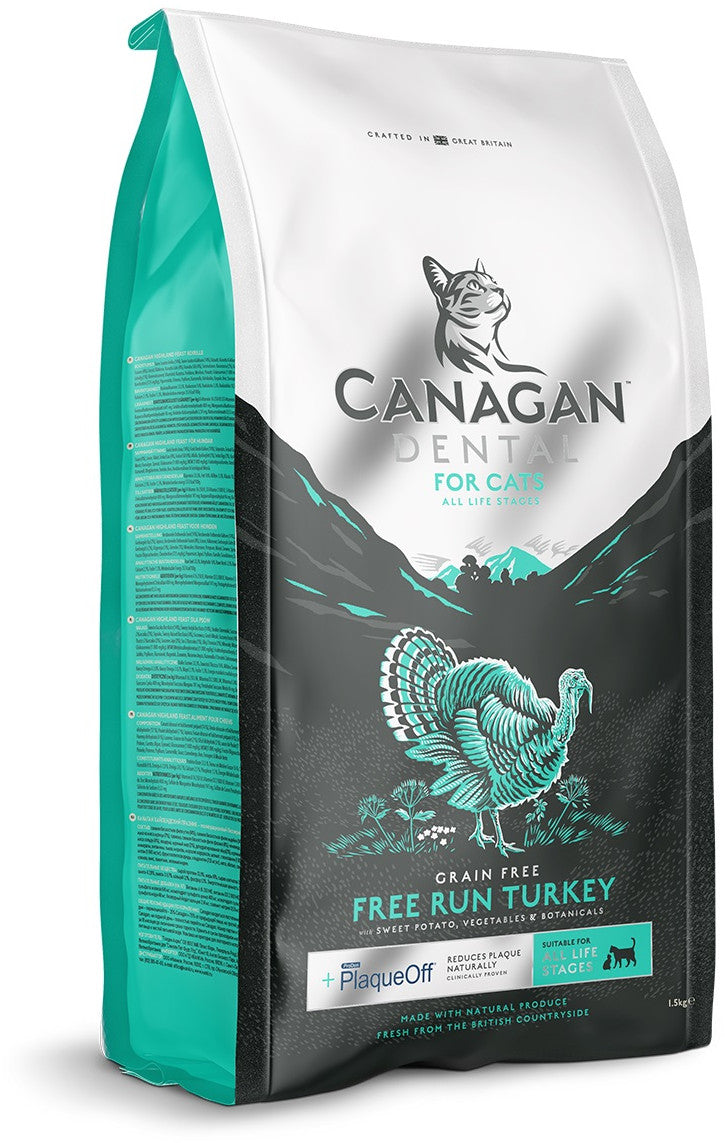 CANAGAN Dental Hrana uscata pentru pisici 