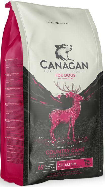 CANAGAN Hrana uscata pentru caini, cu Vanat 2kg
