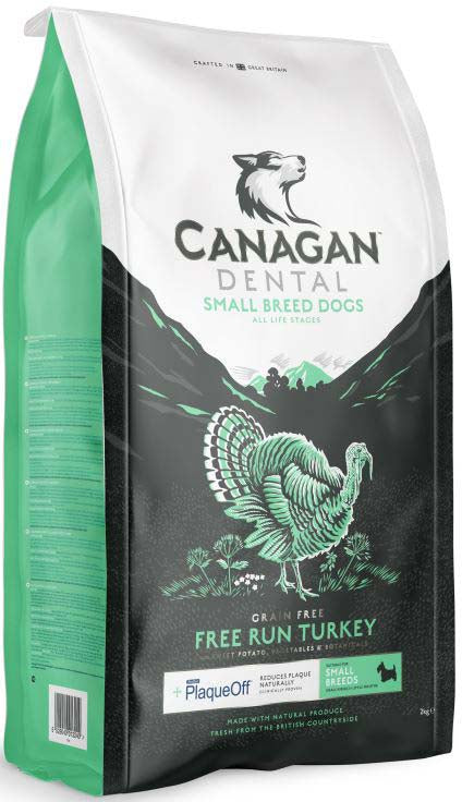 CANAGAN Hrana uscata pentru caini adulti de talie mica, Dental 2kg