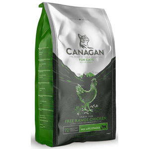 CANAGAN Hrana uscata pentru pisici, cu Pui 375g