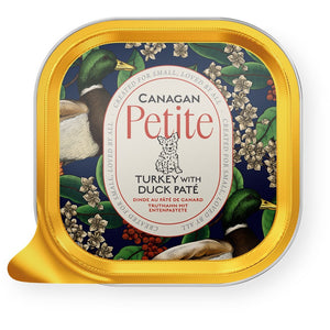CANAGAN Petite Pate pentru caini, cu Rata si Curcan 100g