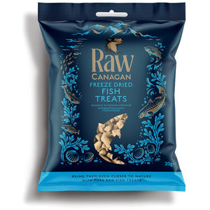 CANAGAN Raw Recompense pentru caini, liofilizate, cu Peste 20g