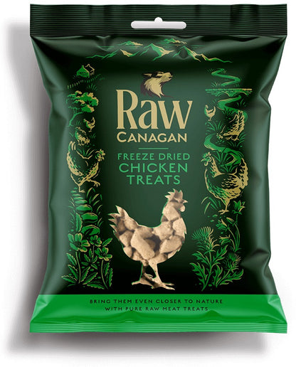 CANAGAN Raw Recompense pentru caini, liofilizate, cu Pui 20g