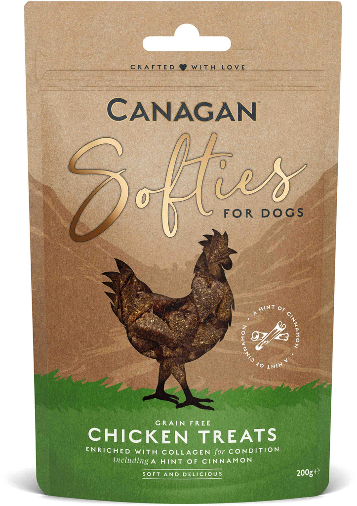 CANAGAN Softies Recompensa pentru caini, cu Pui 200g