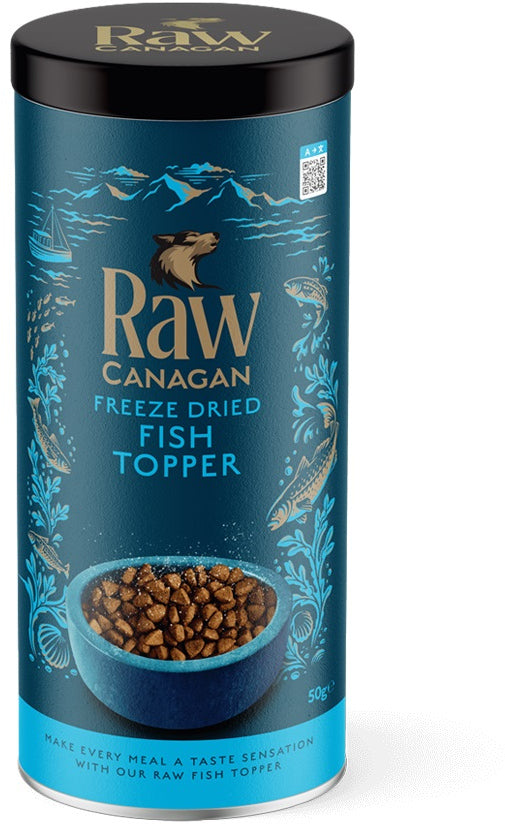 CANAGAN Topper pentru caini, liofilizat, cu Peste 50g