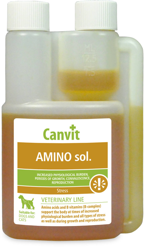 CANVIT Amino Energizant lichid pentru câini, pisici şi păsări 250ml - Maxi-Pet.ro